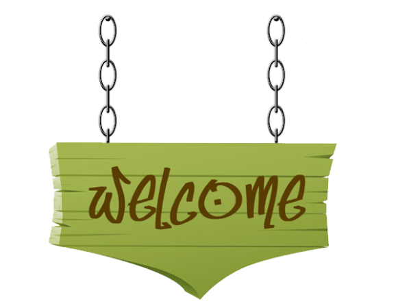 Табличка "добро пожаловать"