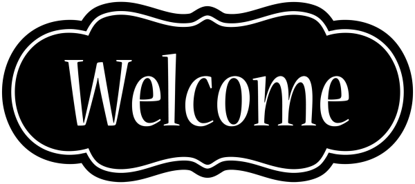 Красивая надпись Welcome