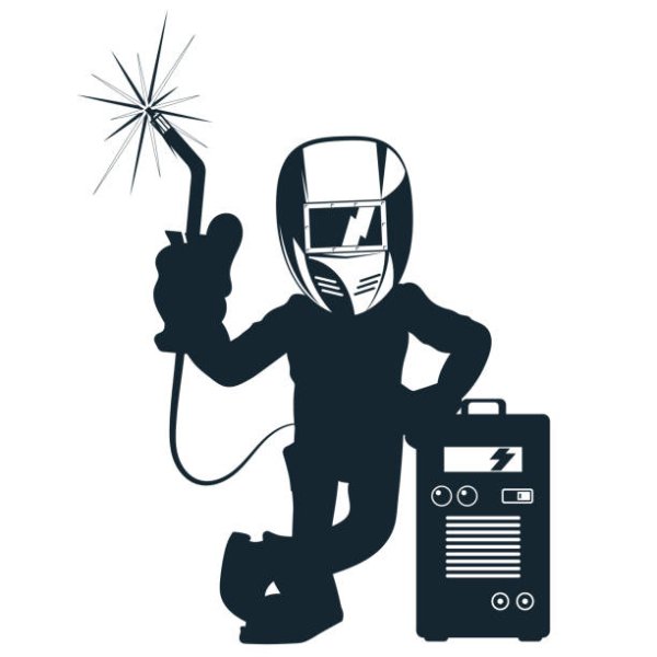 Сварочный аппарат силуэт