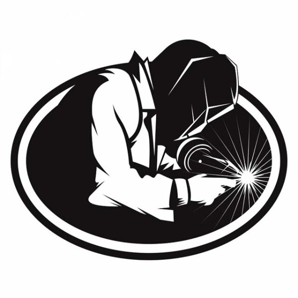 Сварщик силуэт