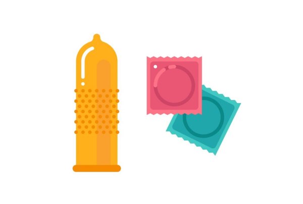 Мультяшный презерватив