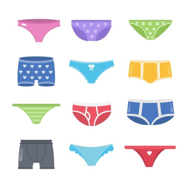 Трусы вектор