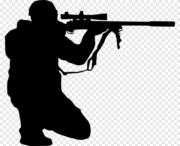 Снайпер силуэт