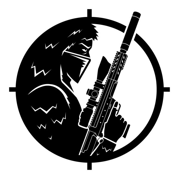 Снайпер силуэт