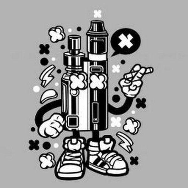 Векторная иллюстрация вейп