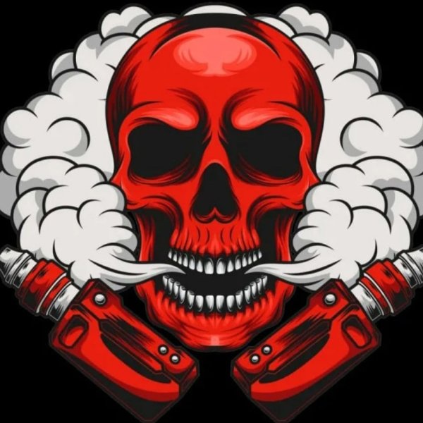 Вейп с черепом