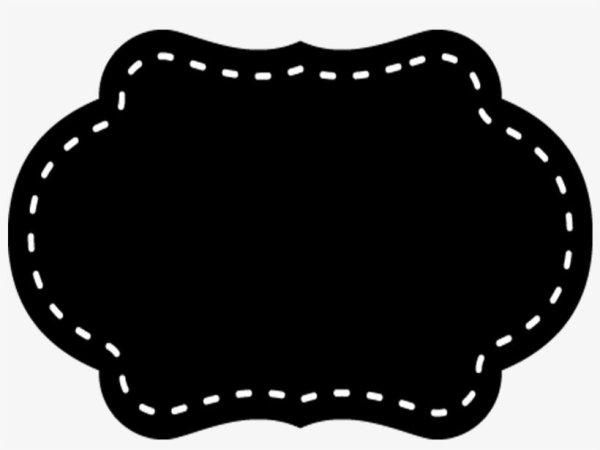 Этикетка трафарет