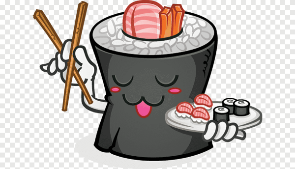 Мультяшные роллы и суши