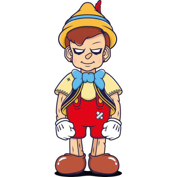 Наклейки Буратино