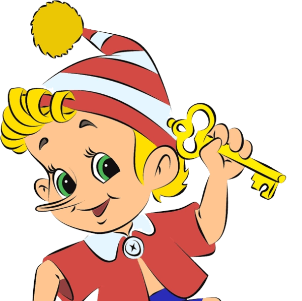 Буратино для детей