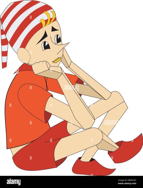 Грустный Буратино