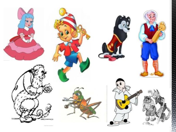 Сказка золотой ключик герои сказки