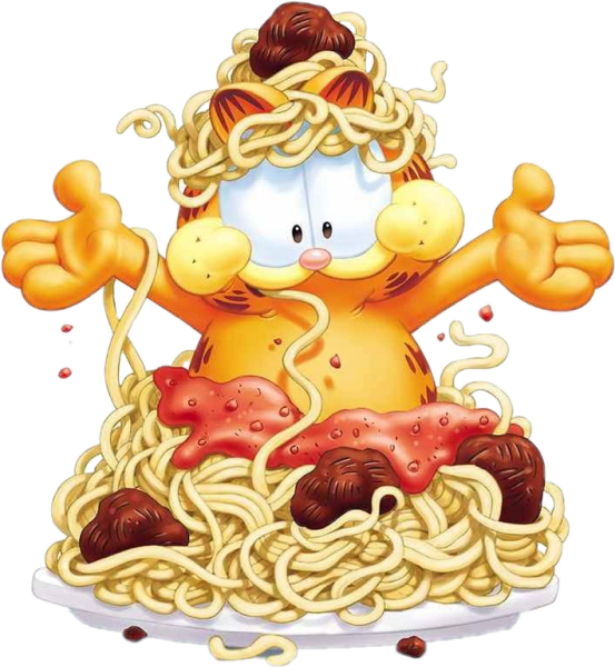 Спагетти мультяшные
