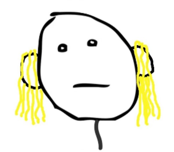 Лапша на ушах Мем