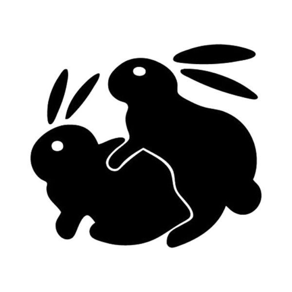 Кролики спариваются