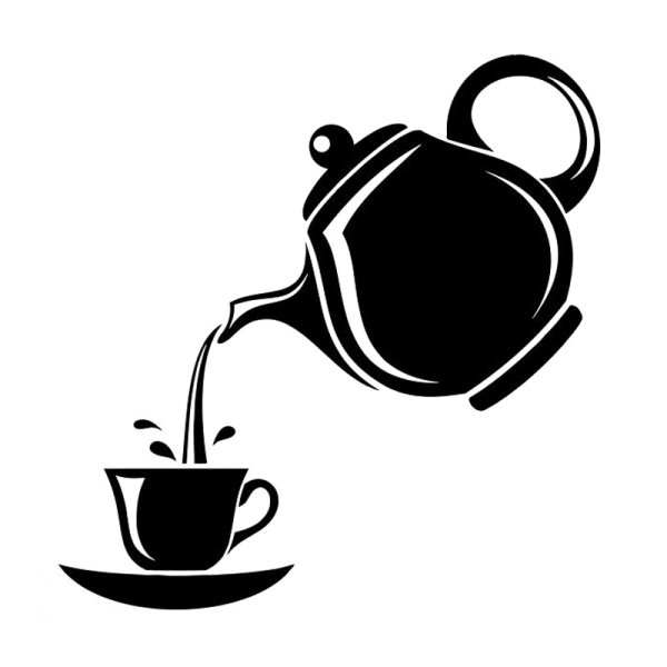 Чашка кофе стикер