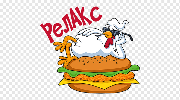 Курица КФС Стикеры