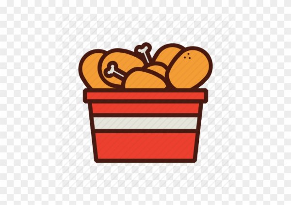 Значок Chicken фаст фуд