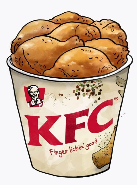 KFC рисунок