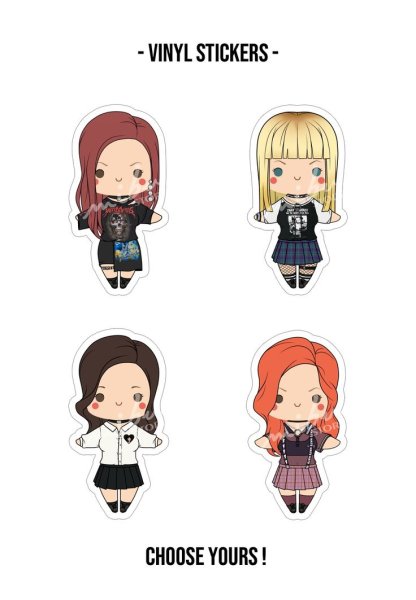 Black Pink Стикеры