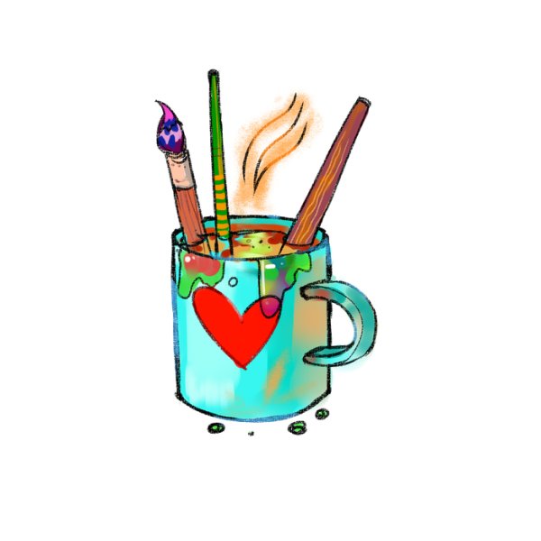 Наклейки художников