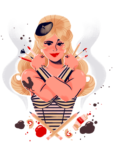 Шапка художника для ребенка