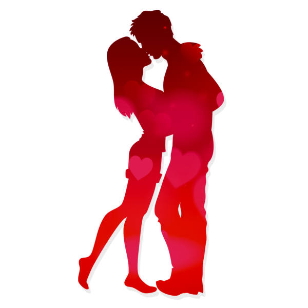 Силуэт пары