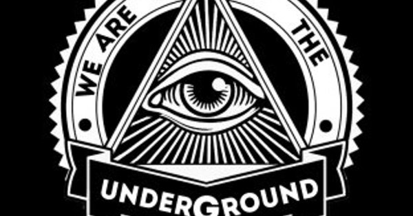 Андеграунд надпись