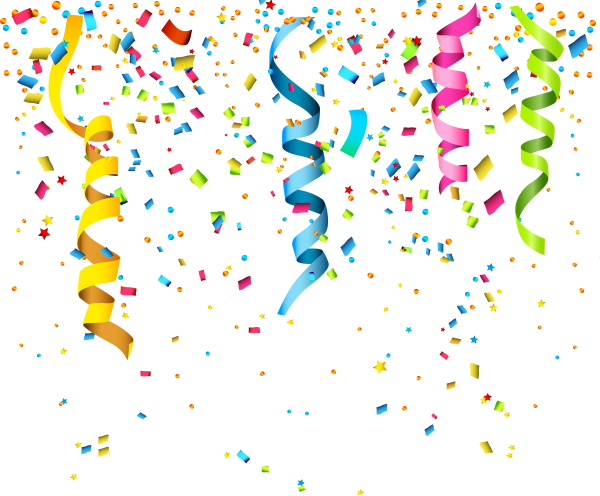 Конфетти и серпантин
