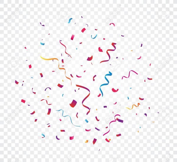 Взрыв конфетти