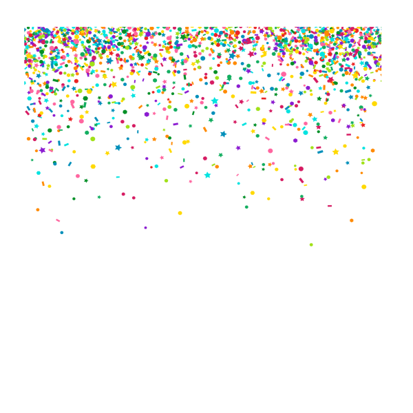 Фон конфетти