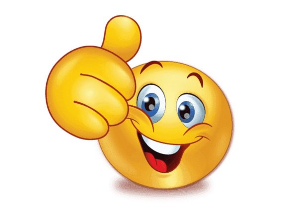 Смайлик на белом фоне