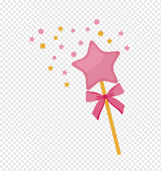 Волшебная палочка из Гарри Поттера рисунок