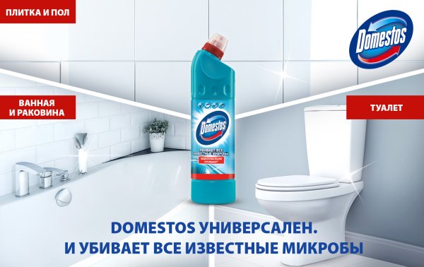Domestos 24 h WC Gel