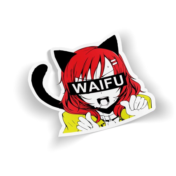 Стикеры вайфу