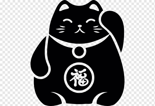 Китайский кот вектор