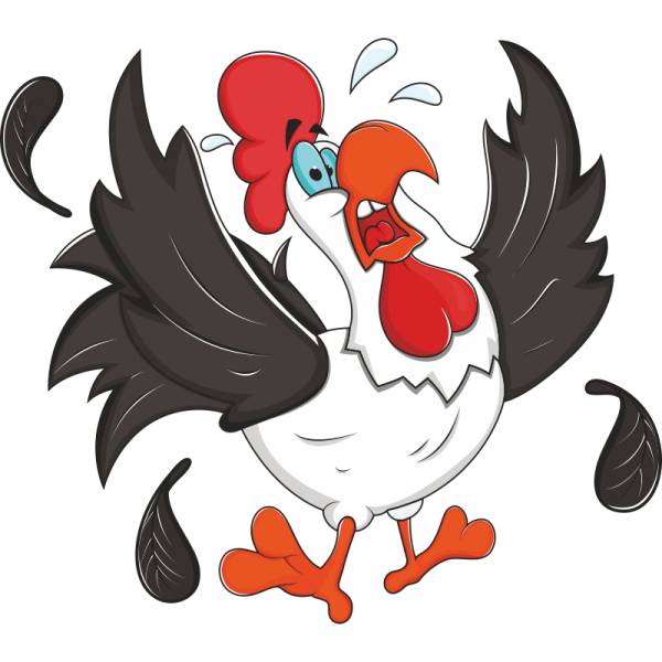 Стикер петух