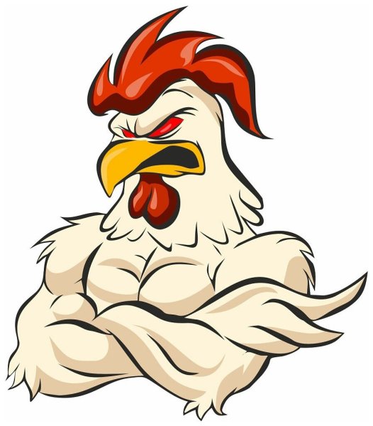 Брутальный петух