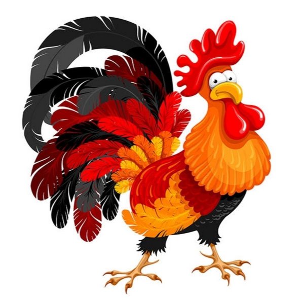 Петушок анимированный