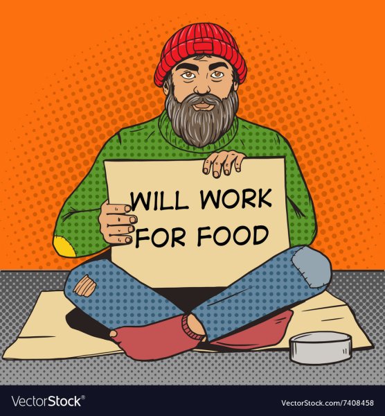 Бомж мультяшка