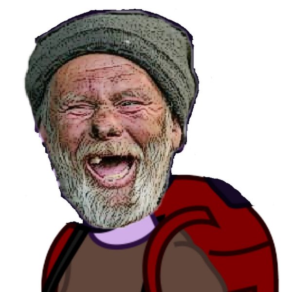 Бомж без фона