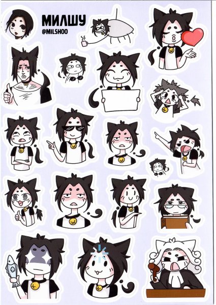 Milshoo Стикеры