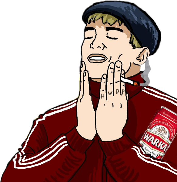 Гопник рисунок