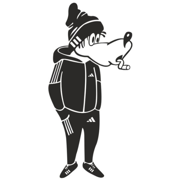 Волк из ну погоди в адилас