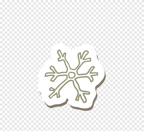 Стикер снег