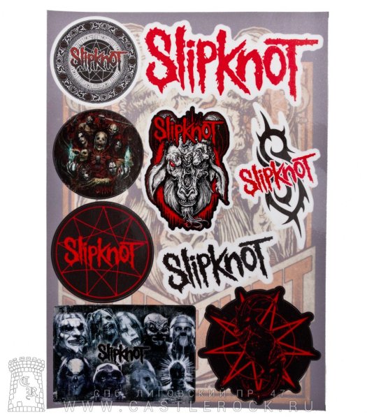 Slipknot наклейки