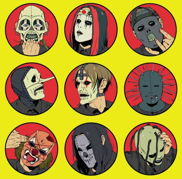 Slipknot без фона