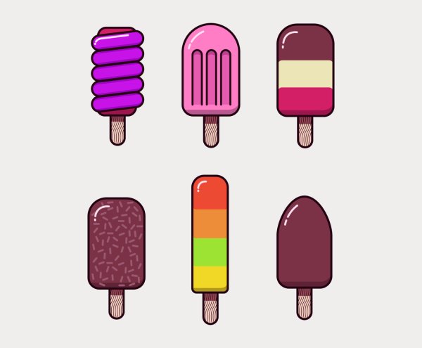 Ice Cream вектор