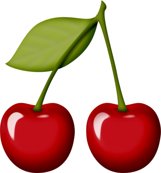 Наклейка на сок вишня