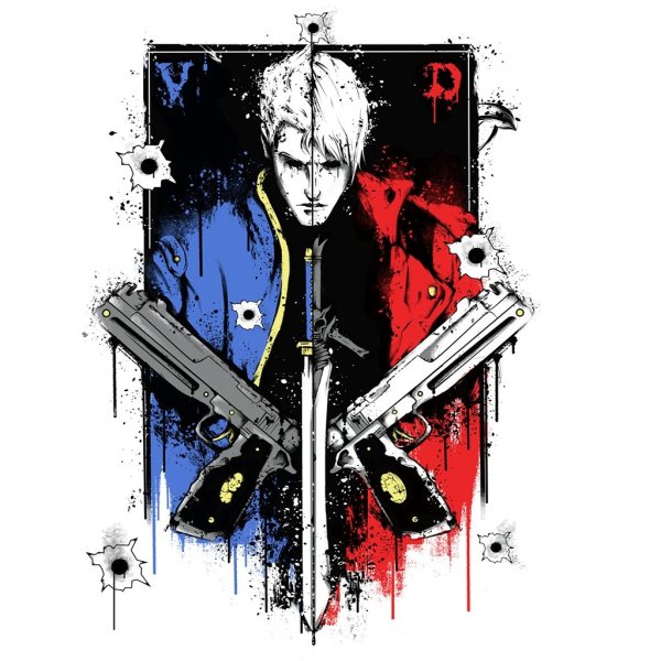 Стикеры Devil May Cry 5 Telegram